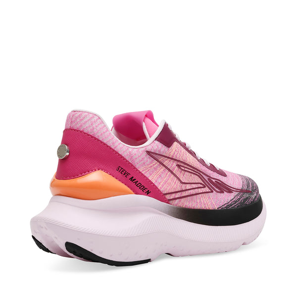 ELEVATE-5-UA　メッシュデザインスニーカー　ORANGE/MAGENTA