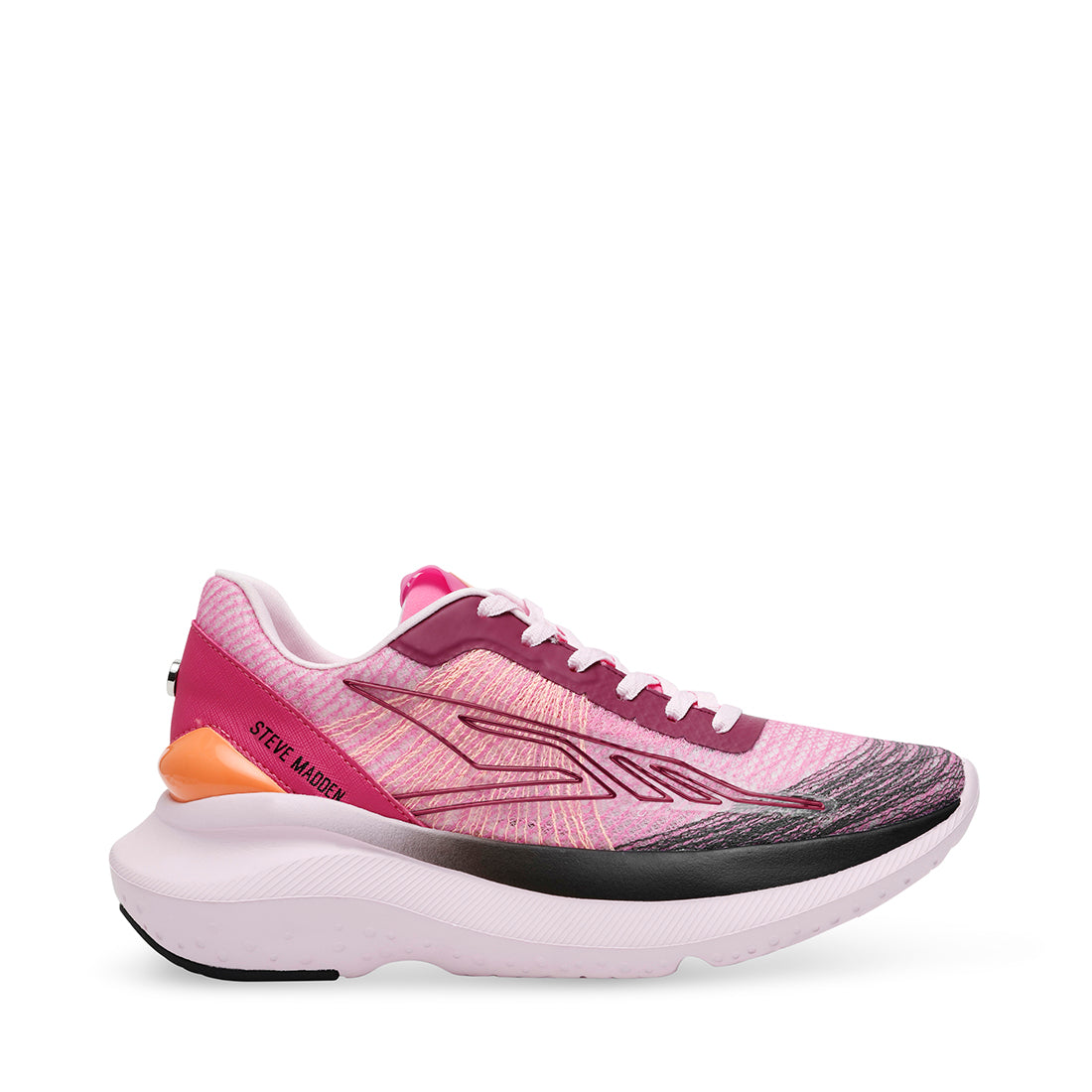 ELEVATE-5-UA　メッシュデザインスニーカー　ORANGE/MAGENTA- Hover Image