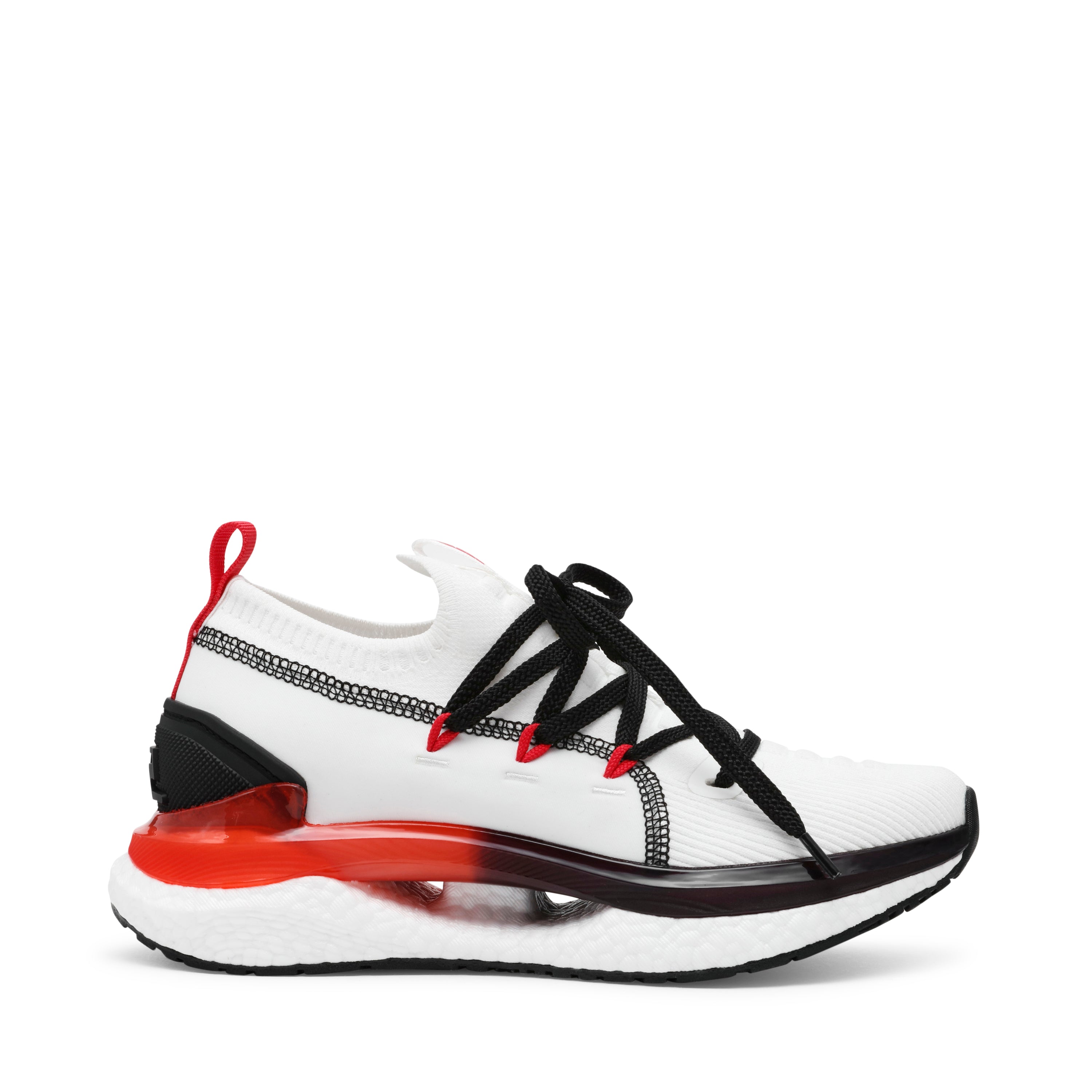 ENERGY 1-UA　マルチニットスニーカー　RED/BKWHT- Hover Image