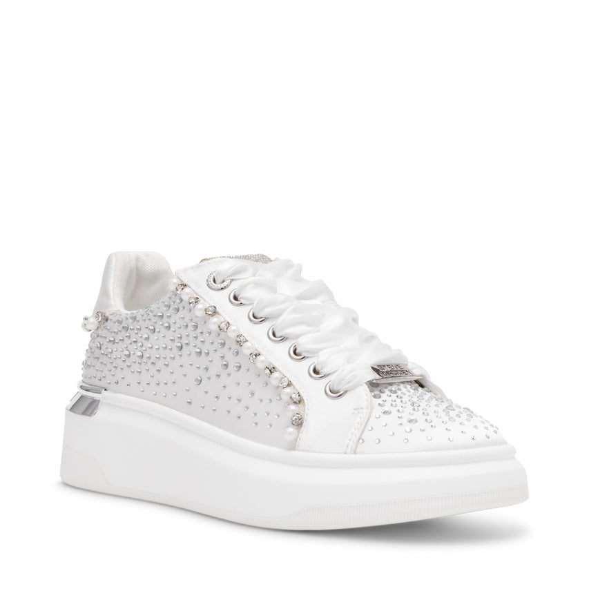 GLORIES-XS　ストーンデザインスニーカー  	IV (heel4.0)