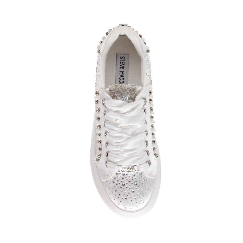 GLORIES-XS　ストーンデザインスニーカー  	IV (heel4.0)