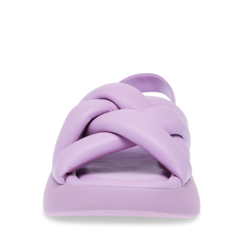 HAZZIE 厚底パフィーストラップサンダル LAVENDER – Steve Madden Japan