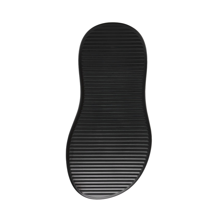 HEADWAY 　ストラップ付パフィーサンダル　BLK　