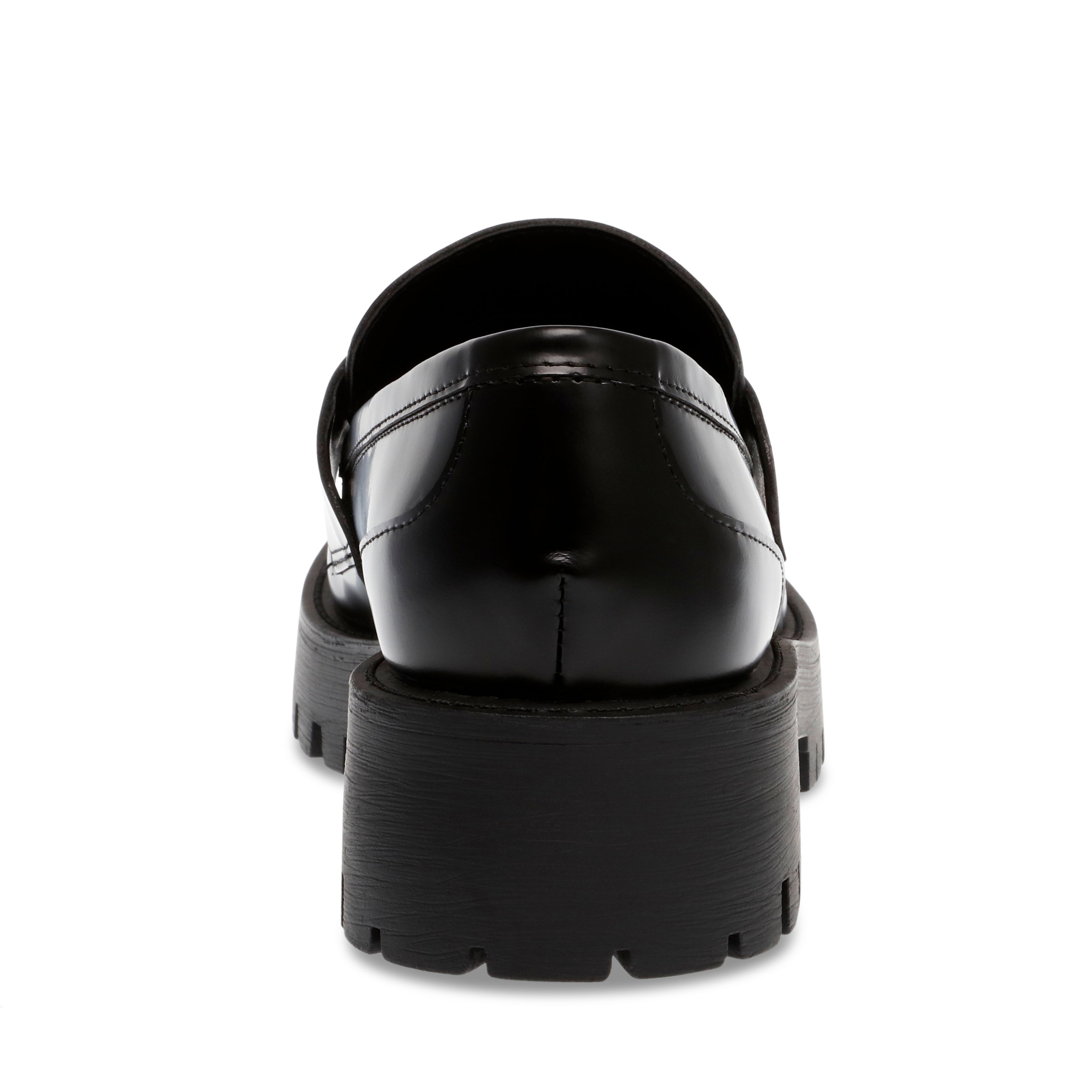 LANDO-CN-XS  厚底チェーンローファー　BLK　(HEEL4.5)