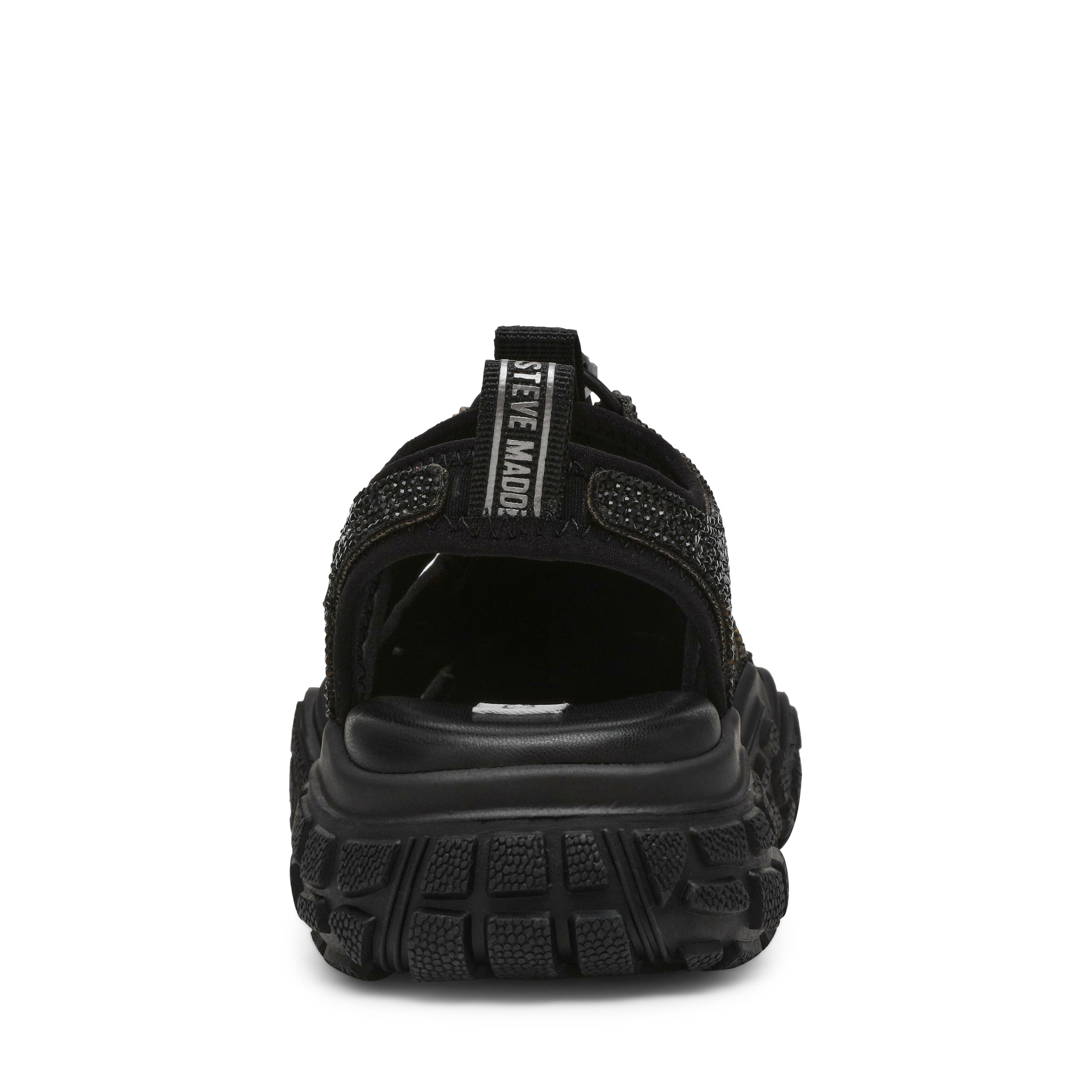 STEVE MADDEN ブラック スポーツサンダル スティーブ マデン STEVE MADDEN クッションベルトサンダル