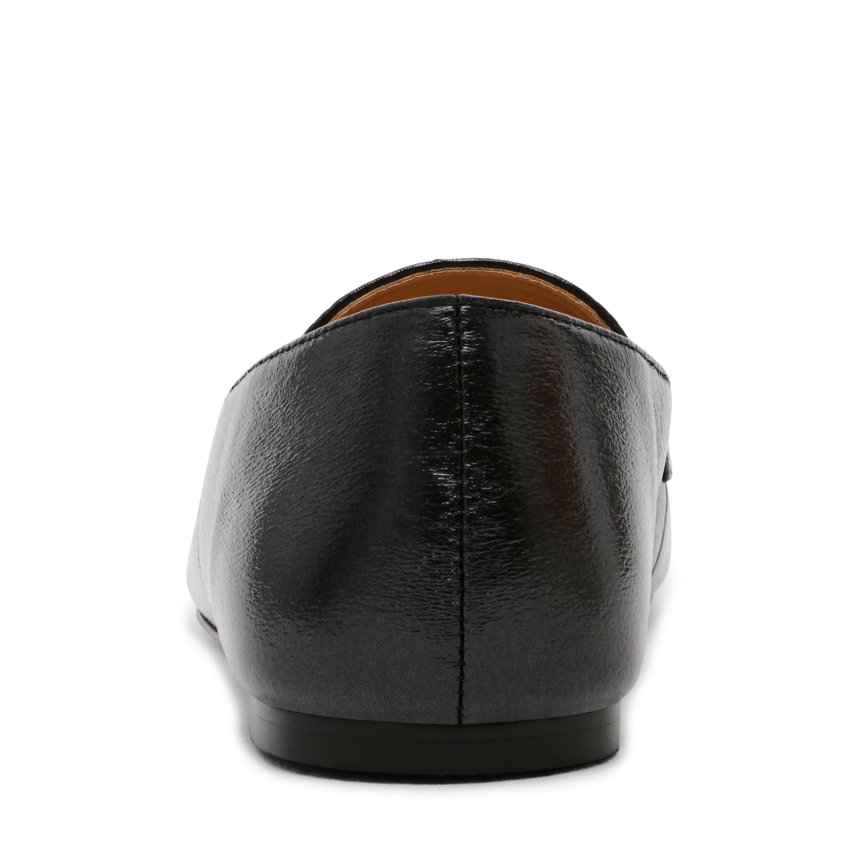 MONARC-VA　 スクエアトゥフラットローファー　BLK　(HEEL1.0)