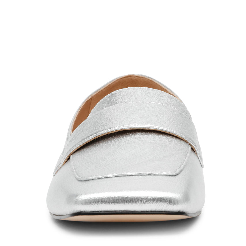 MONARC-VA　 スクエアトゥフラットローファー　SV　(HEEL1.0)