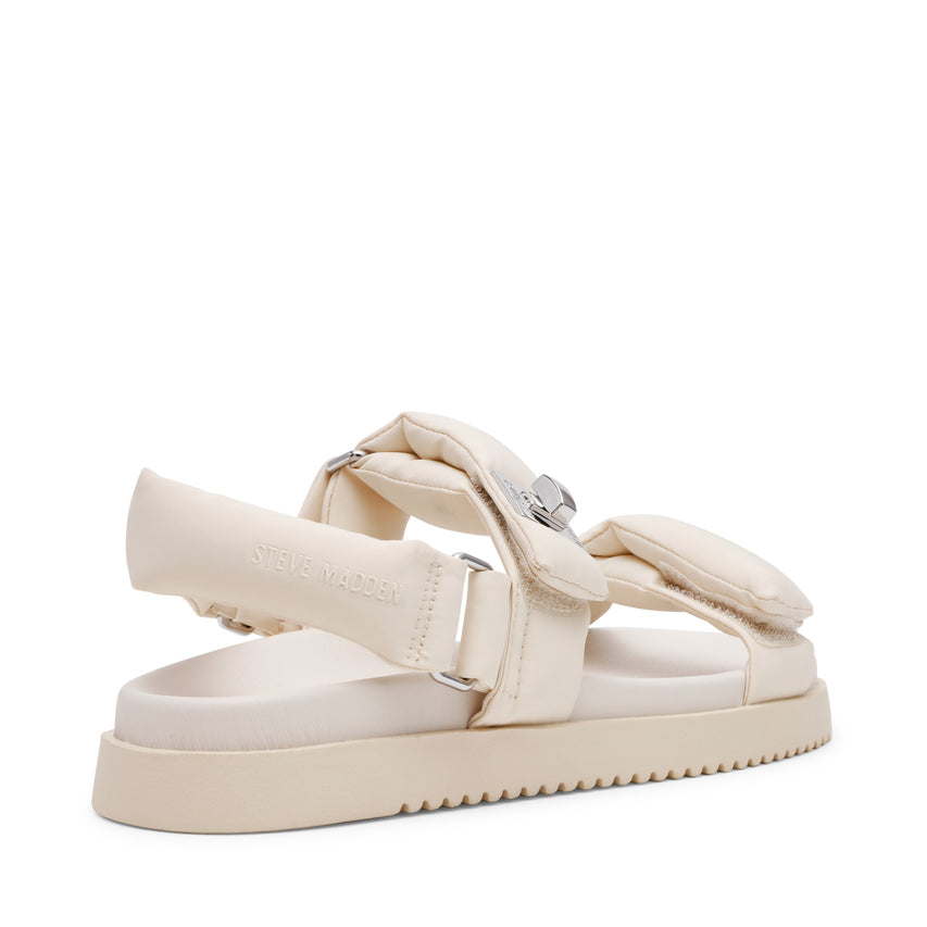 MONAT-XS ストラップ付パフィーサンダル 　BONE　(heel3.5) - view 6