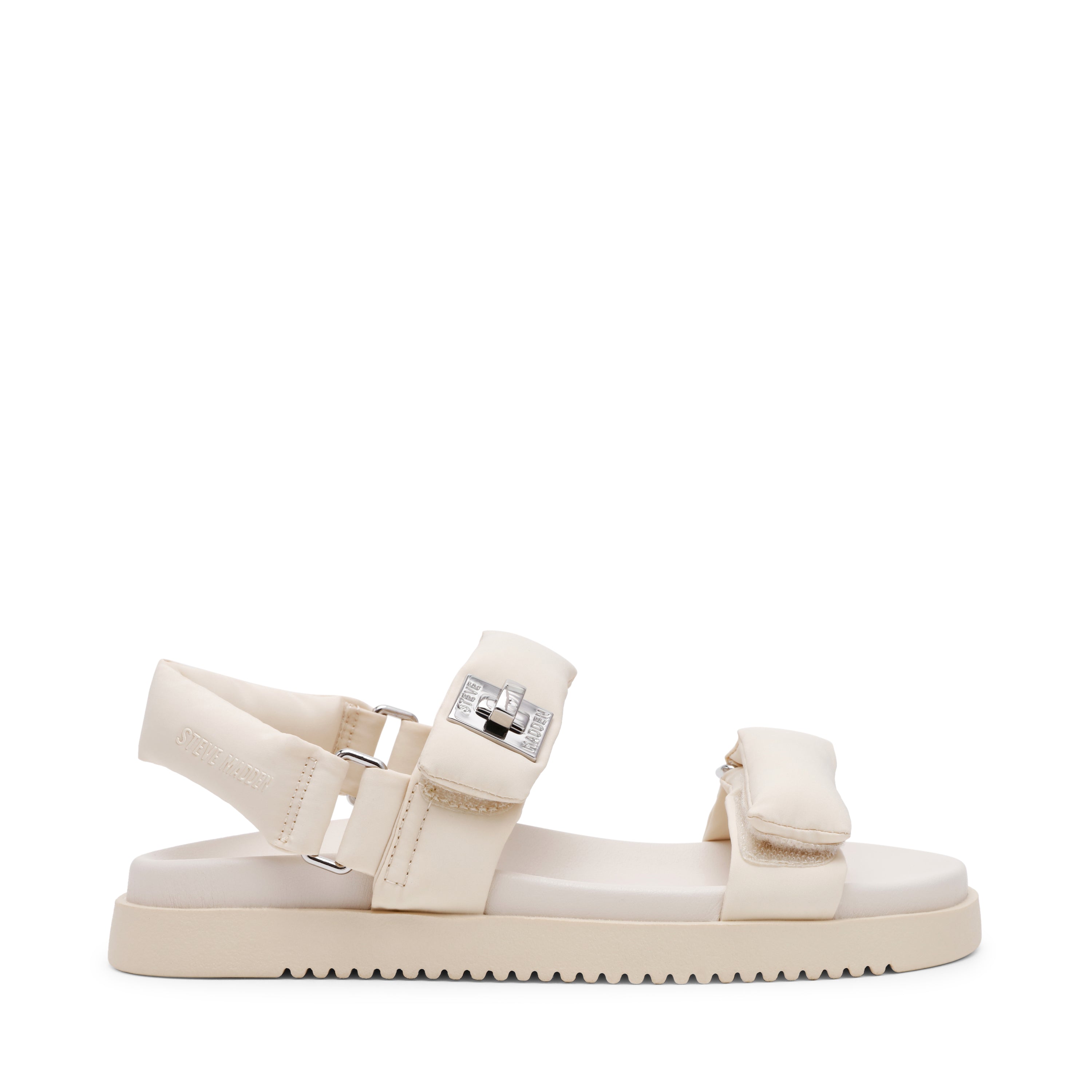MONAT-XS ストラップ付パフィーサンダル 　BONE　(heel3.5) - view 3