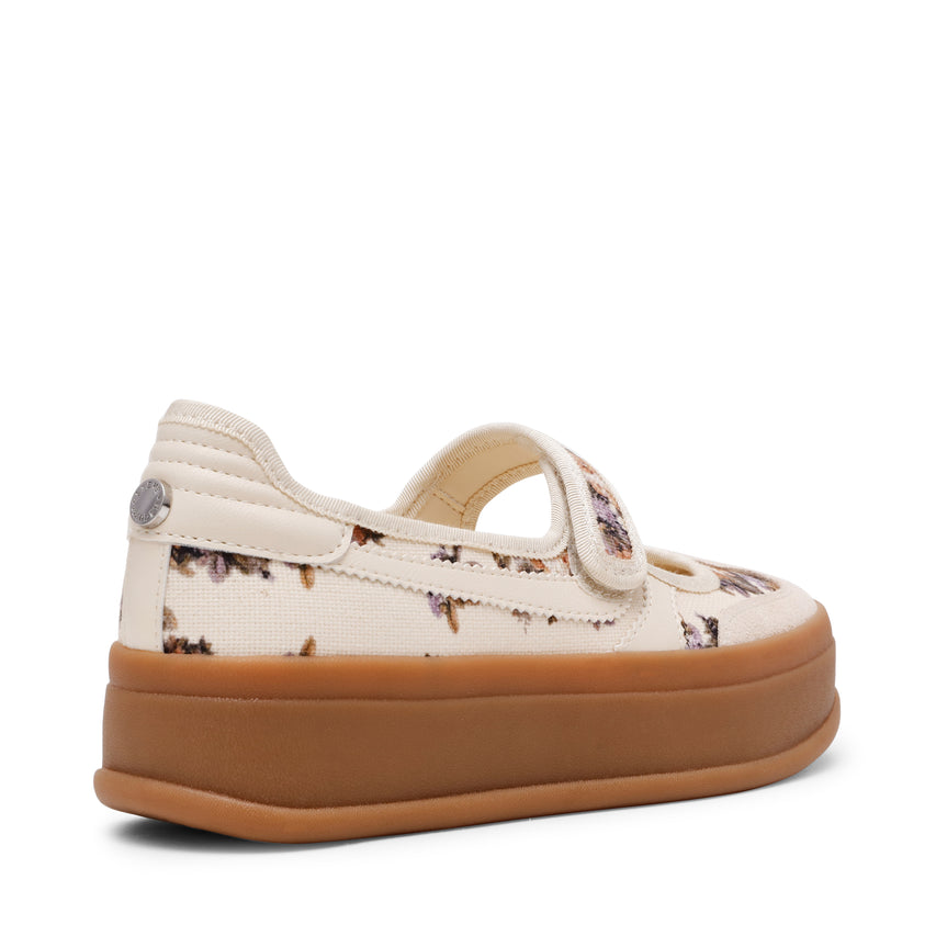 OSLO-XS　フローラルストラップシューズ　FLORAL　(HEEL5.0)