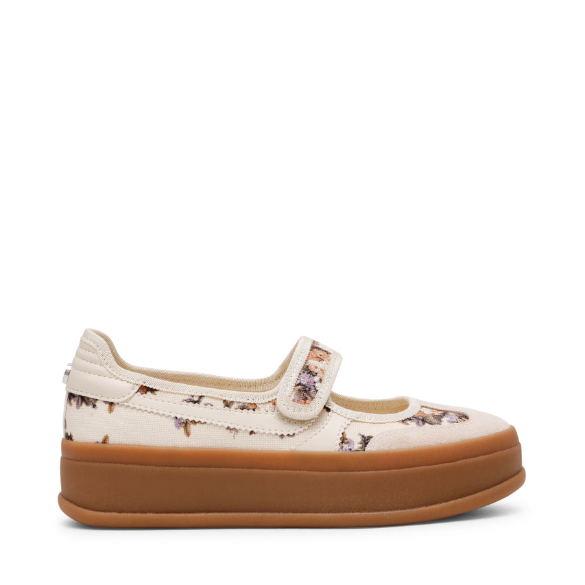 OSLO-XS　フローラルストラップシューズ　FLORAL　(HEEL5.0)