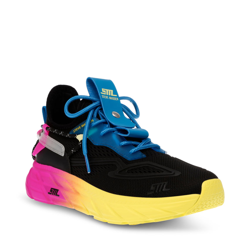 PROPEL1　コンビカラーニットスニーカー　FUCSIA/YE