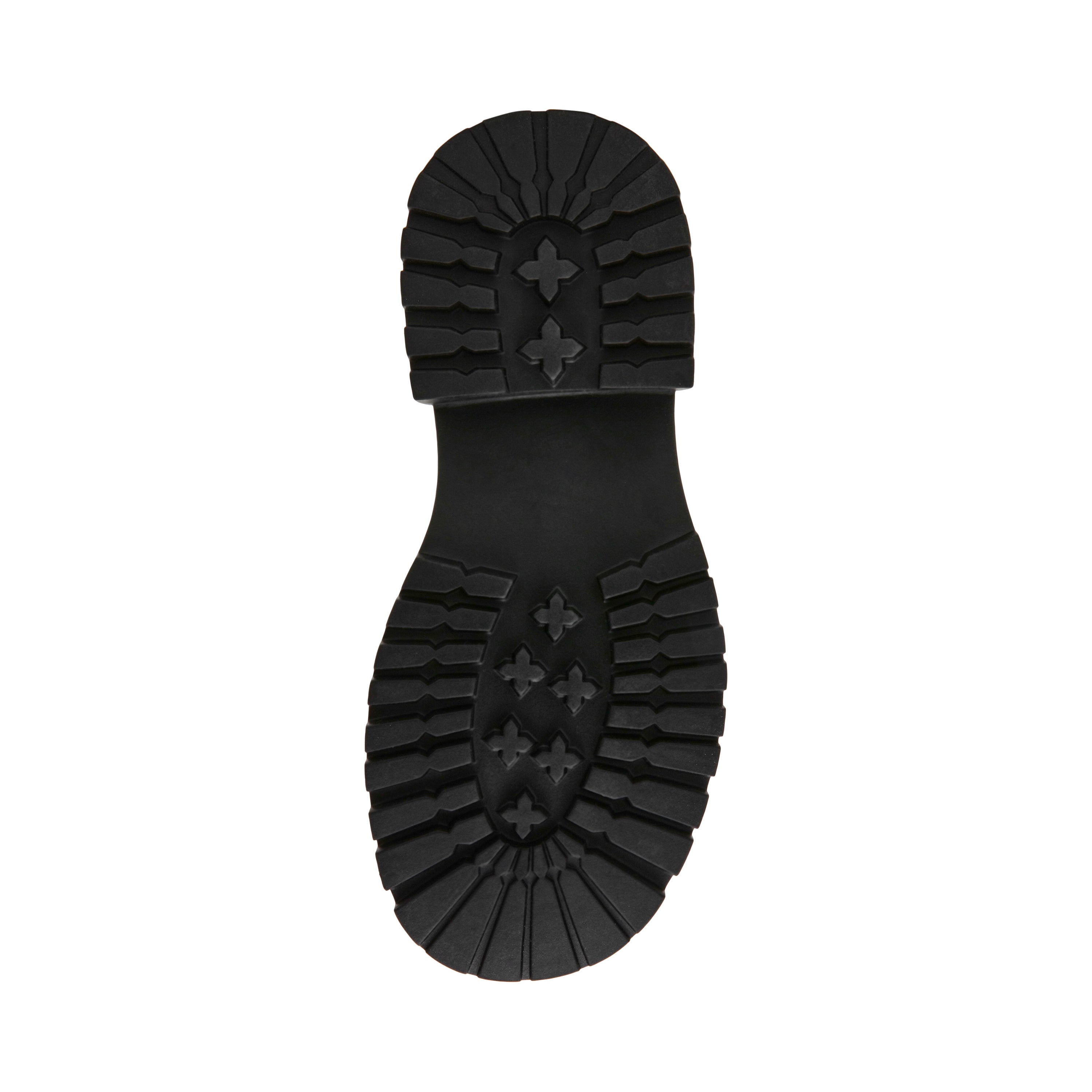 ROADMAP-VA　厚底サイドジップブーツ　BLK/LEAT　(HEEL5.5)