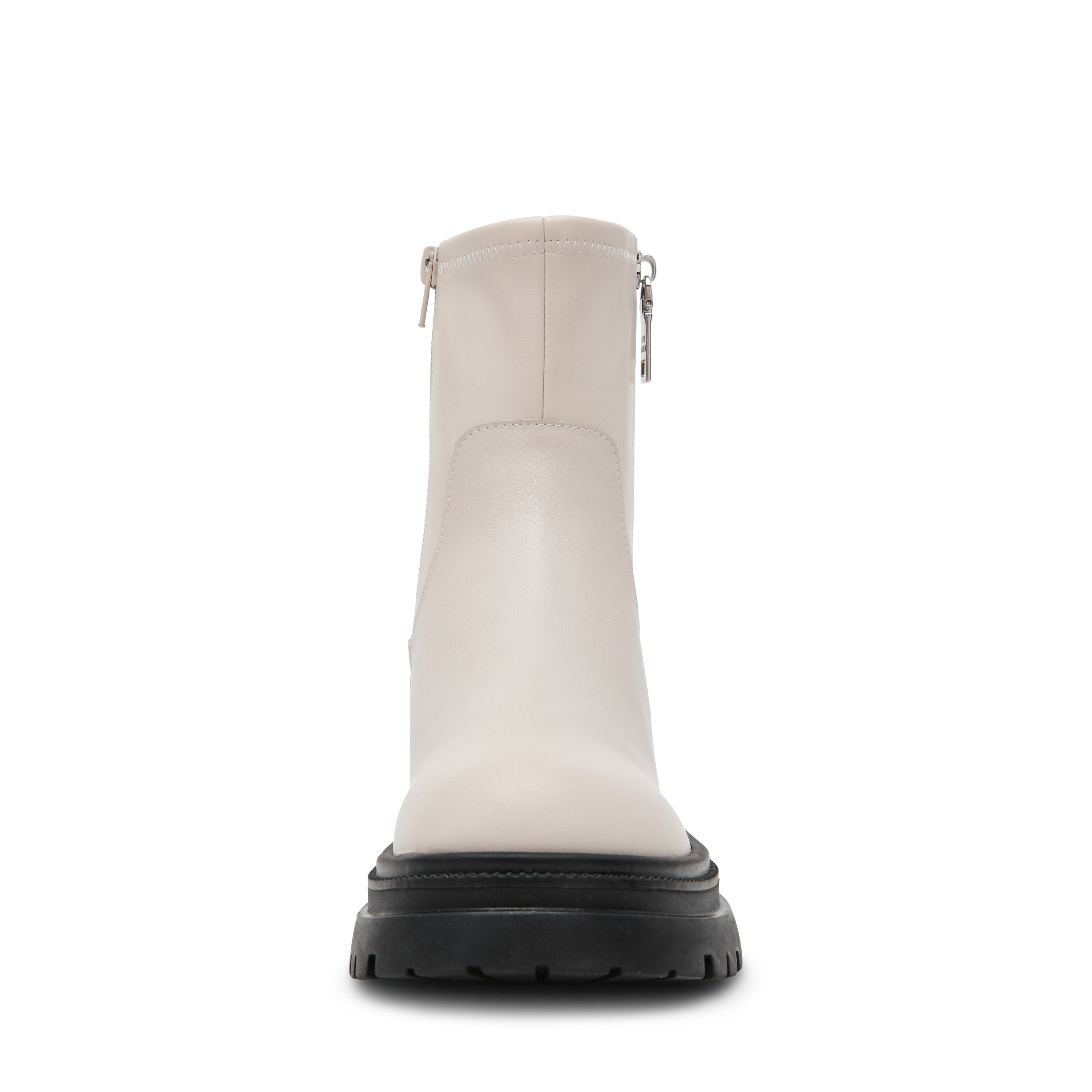 ROADMAP-VA　厚底サイドジップブーツ　BONE/LEAT　(HEEL5.5)