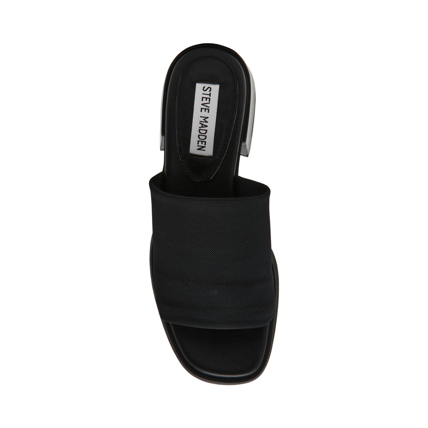 SLIDESTER-XS　ボリュームソールワンバンドサンダル　BLK　(heel6.0) - view 2