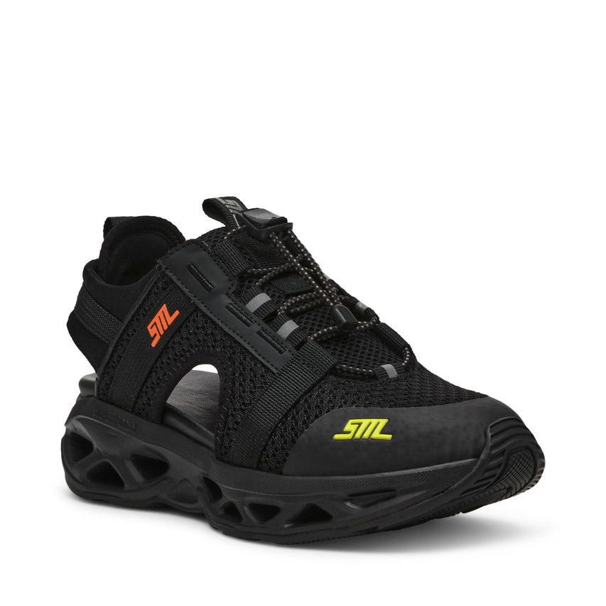 SURGE 7-VS デザインソールスポーツサンダル BLK