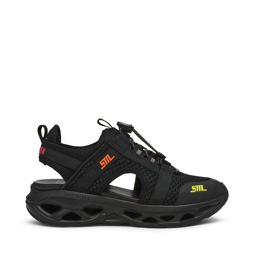 SURGE 7-VS デザインソールスポーツサンダル BLK