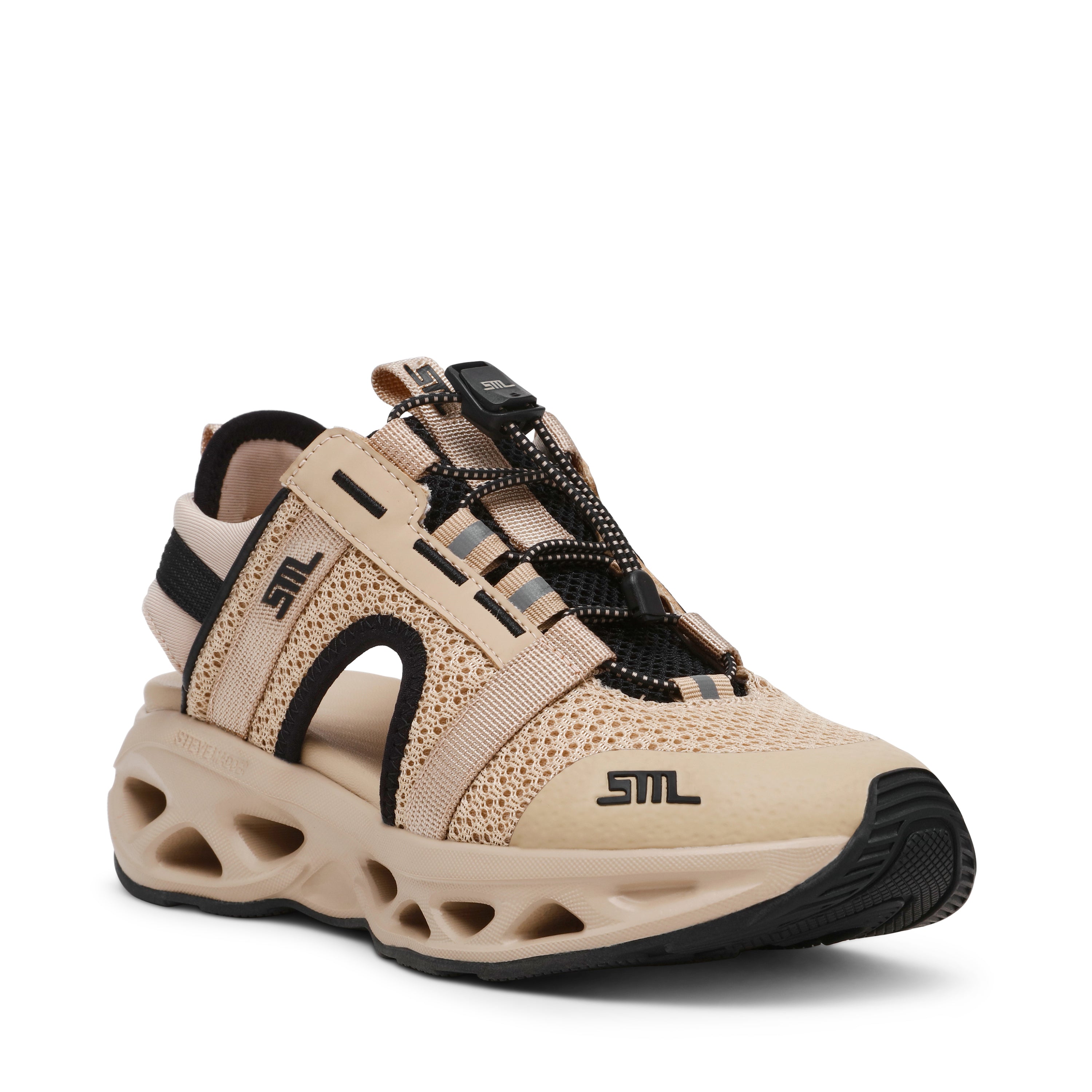 SURGE 7-VS デザインソールスポーツサンダル BLUSH/BLK　