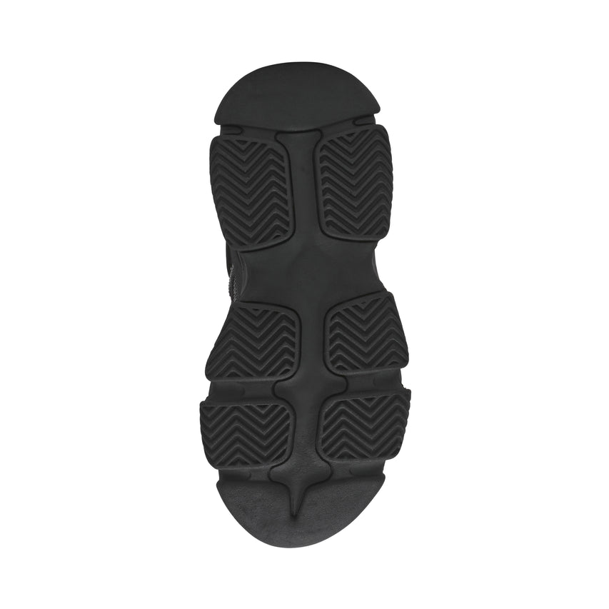 VAULT-2R-VA　ボリュームソール ラインストーンスニーカー　BLK (heel5.0)