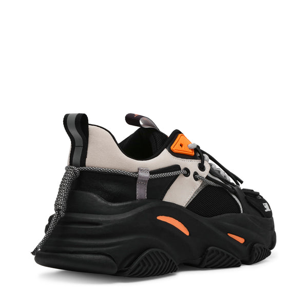 VAULT 2-UA　マルチカラースニーカー　BLACK/ORANGE