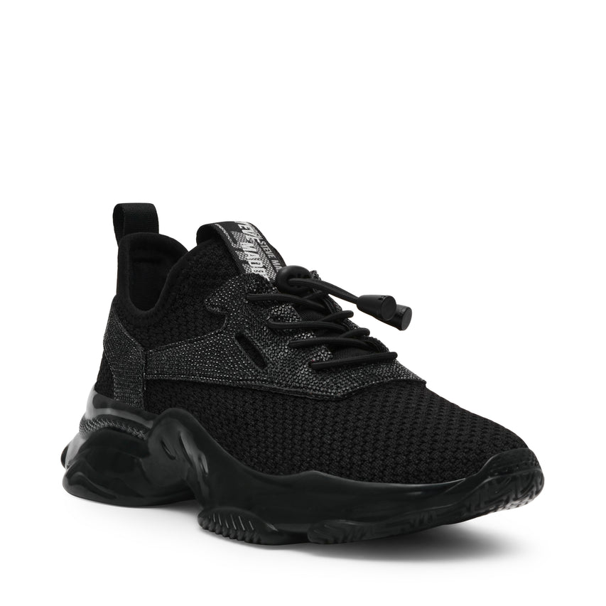 MATCH-RE-VA　ストーンスポーティースニーカー　BLK/BLK　(heel5.0)