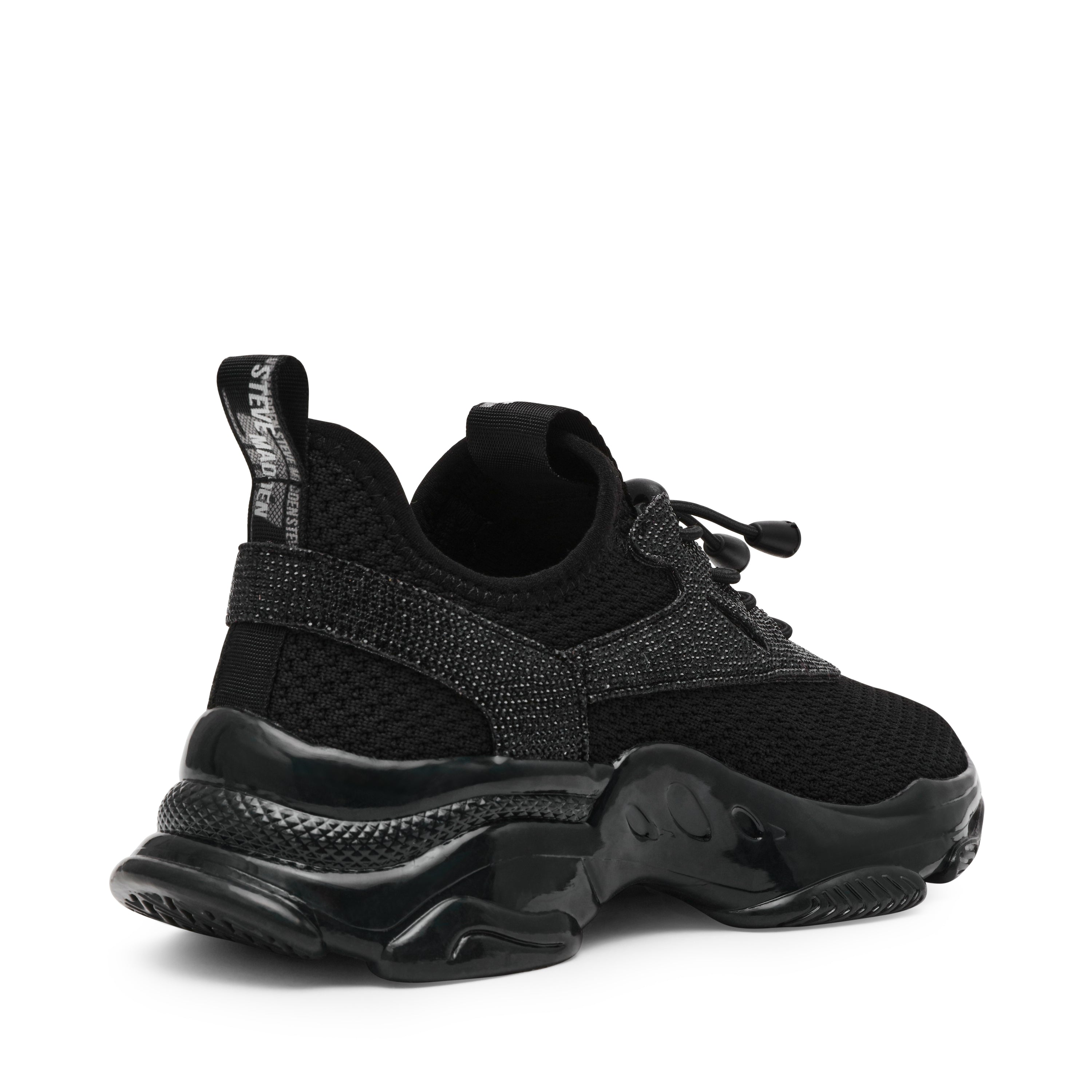 MATCH-RE-VA　ストーンスポーティースニーカー　BLK/BLK　(heel5.0)