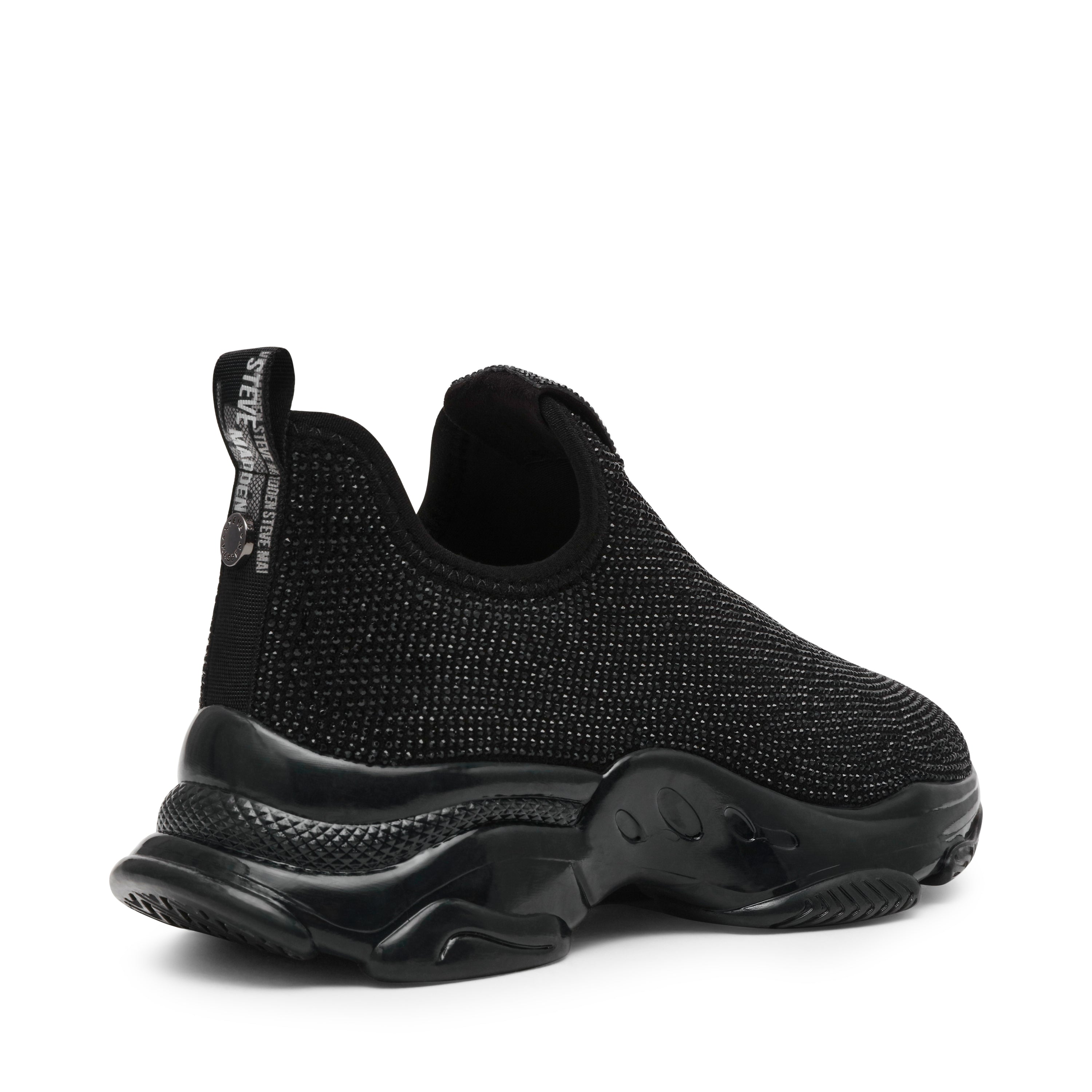 MYTHICAL-VA　グリッタースリッポンスニーカー　BLK/BLK　(heel5.0)
