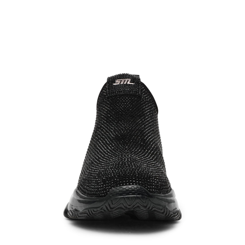MYTHICAL-VA　グリッタースリッポンスニーカー　BLK/BLK　(heel5.0)