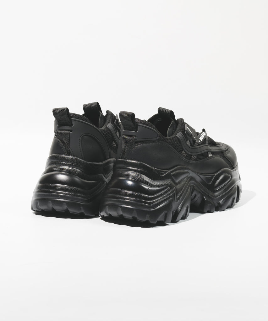 【UNISEX◎】RECOUPE-M-RS  厚底ボリュームソールスニーカー　BLK　(heel7.0) - view 5