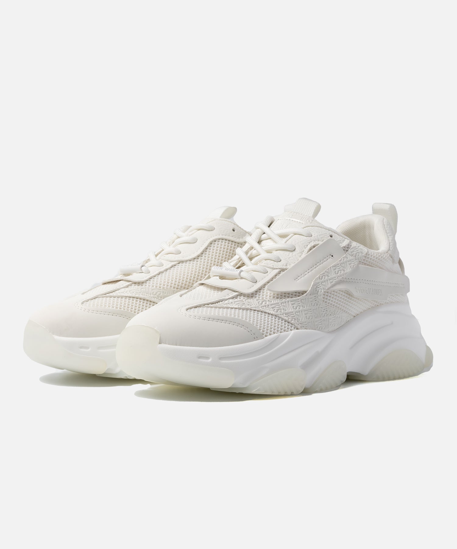 POSSESS　ボリュームソールスニーカー　WHITE/WHITE