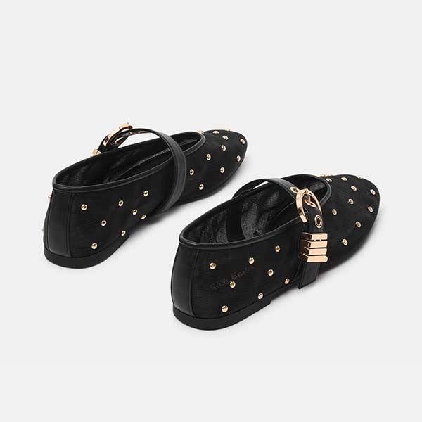 LUCIA-ST-XA  　シアービットパンプス　BLK　　(HEEL1.0) - view 6