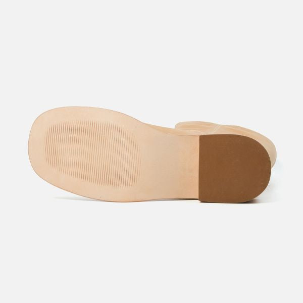 【予約販売】RIGGS-XA　レザーライクロングブーツ　TAN/LEAT　(heel4.5) ※お届け予定１１月中旬ごろ - view 9