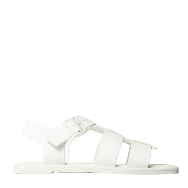 DANICA グルカフラットサンダル WHITE