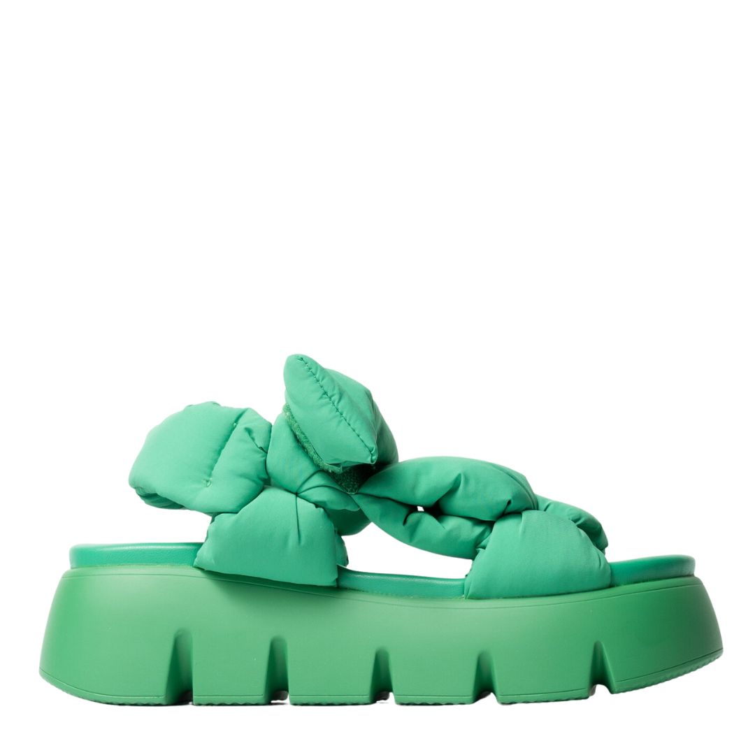 BONKERS クッションベルトサンダル GREEN