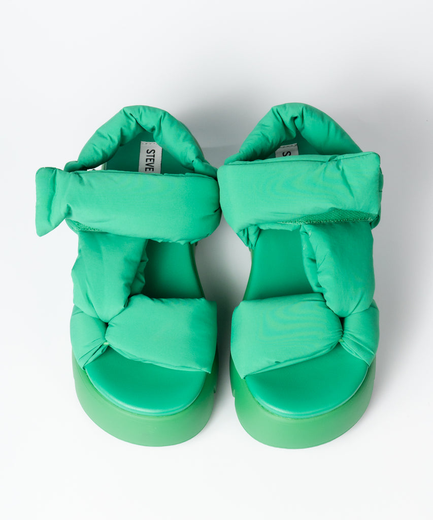 BONKERS クッションベルトサンダル GREEN