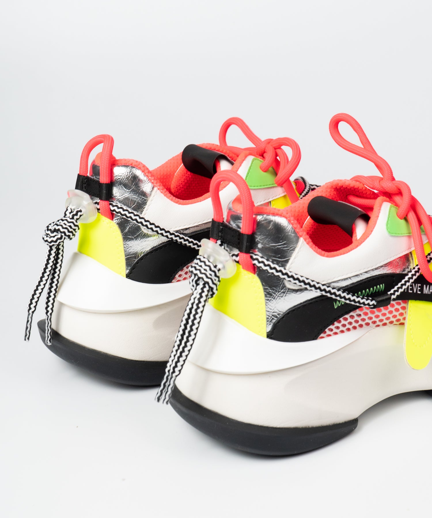 BONANZA ダブルレースアップスニーカー BLK/FUS