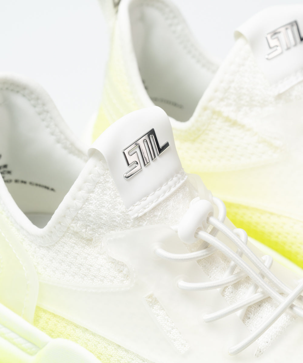 MATCH-UV 厚底スニーカー NEON LIME