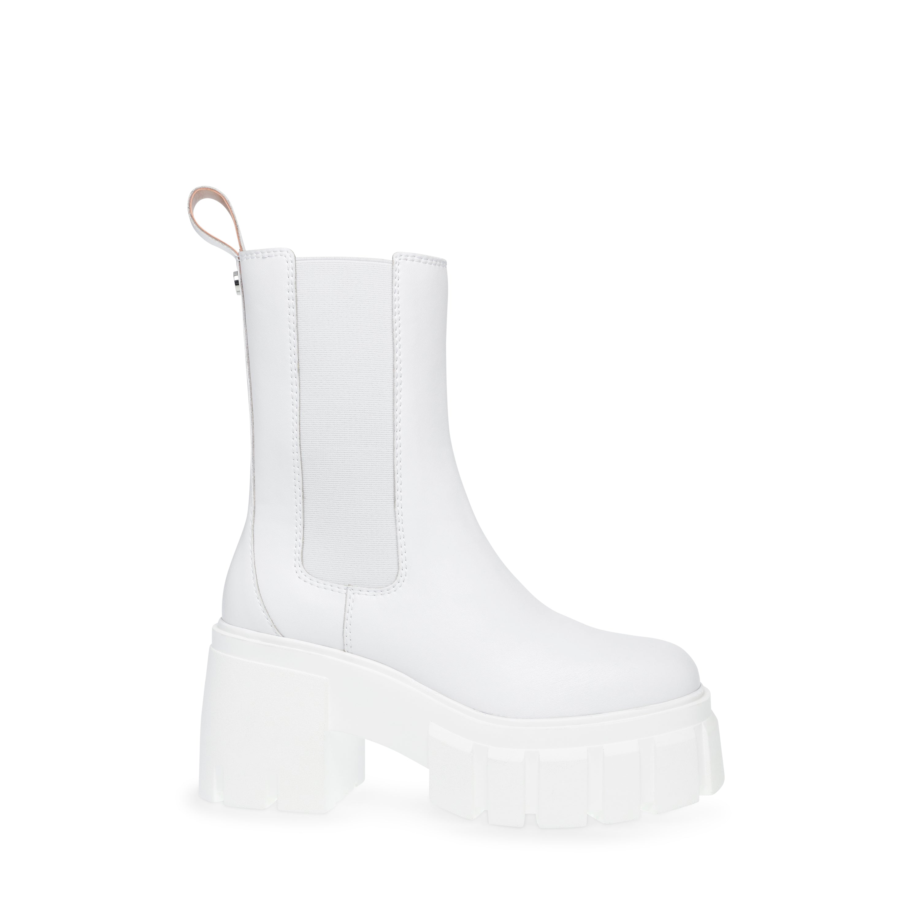 BALLISTIC 厚底サイドゴアブーツ WHT LEAT