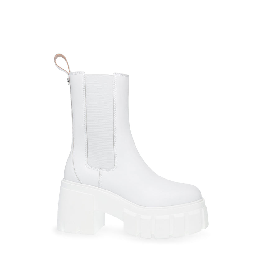 BALLISTIC 厚底サイドゴアブーツ WHT LEAT