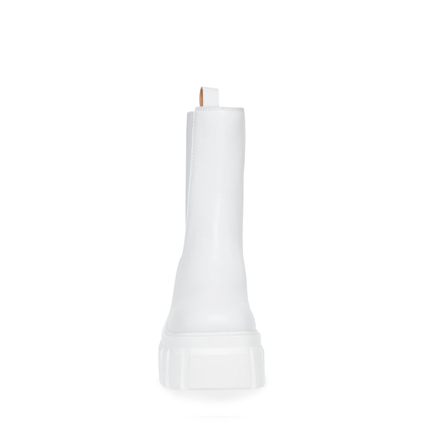 BALLISTIC 厚底サイドゴアブーツ WHT LEAT