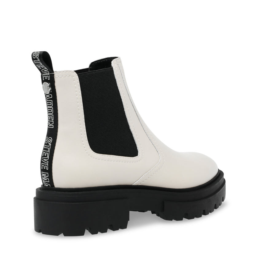 ASTUTE サイドゴアショートブーツ BONE LEAT