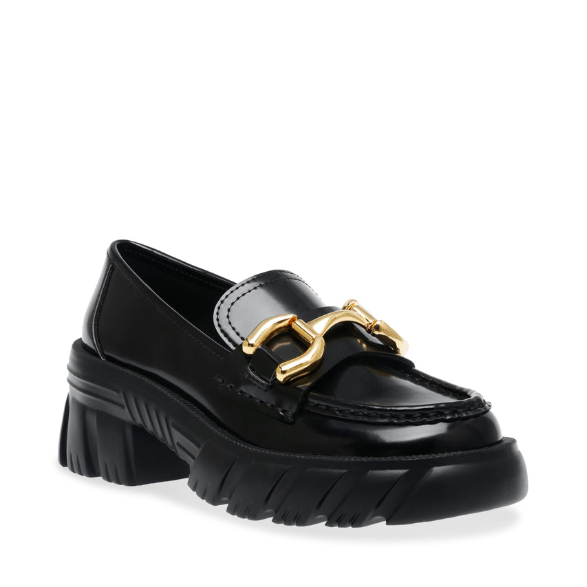 ON-SET 厚底ビットローファー BLACK PATENT