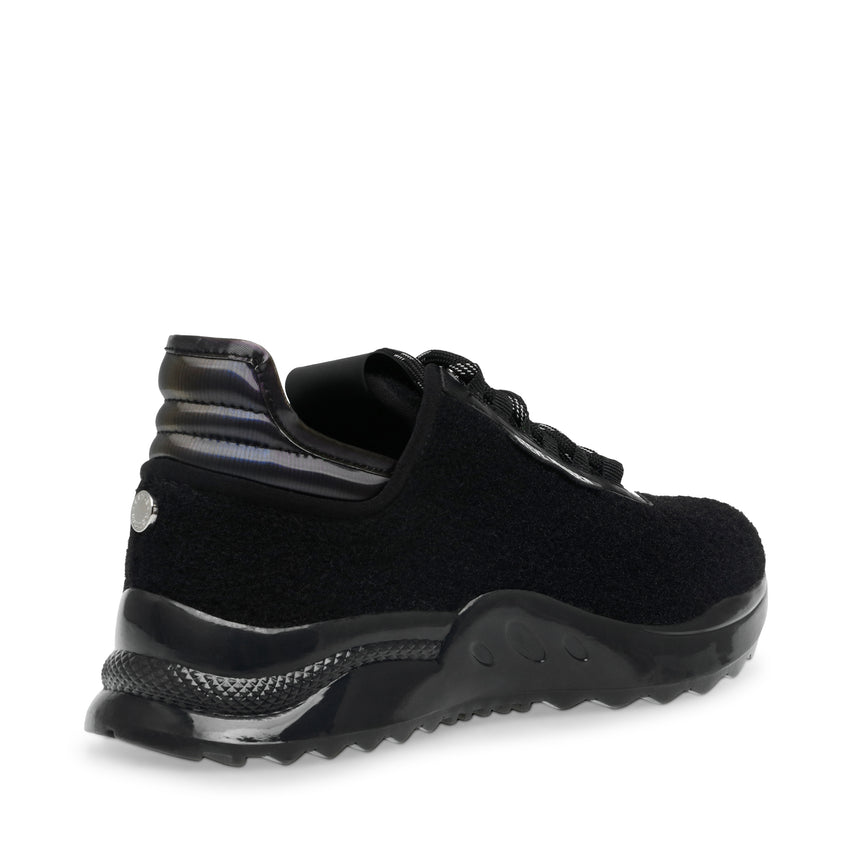 SCRAMBLER クリアソールニットスニーカー BLK/BLK