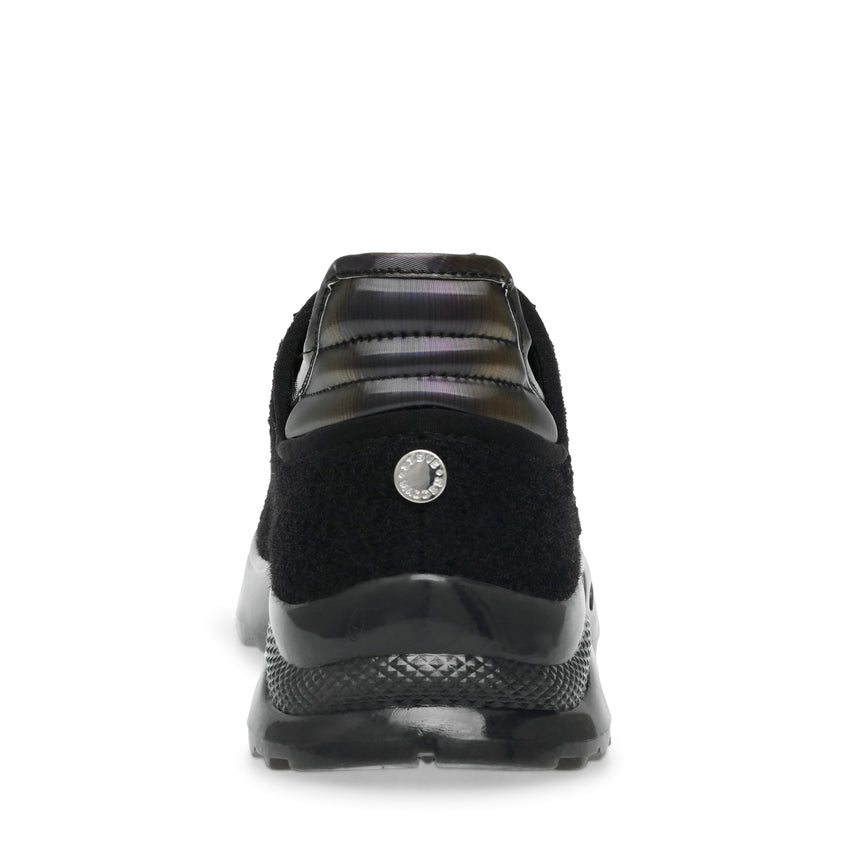 SCRAMBLER クリアソールニットスニーカー BLK/BLK