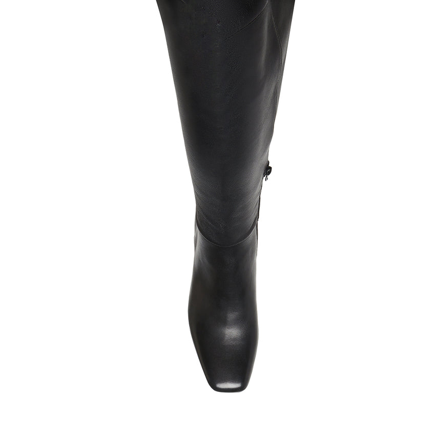 COMMON ニーハイロングブーツ BLACK