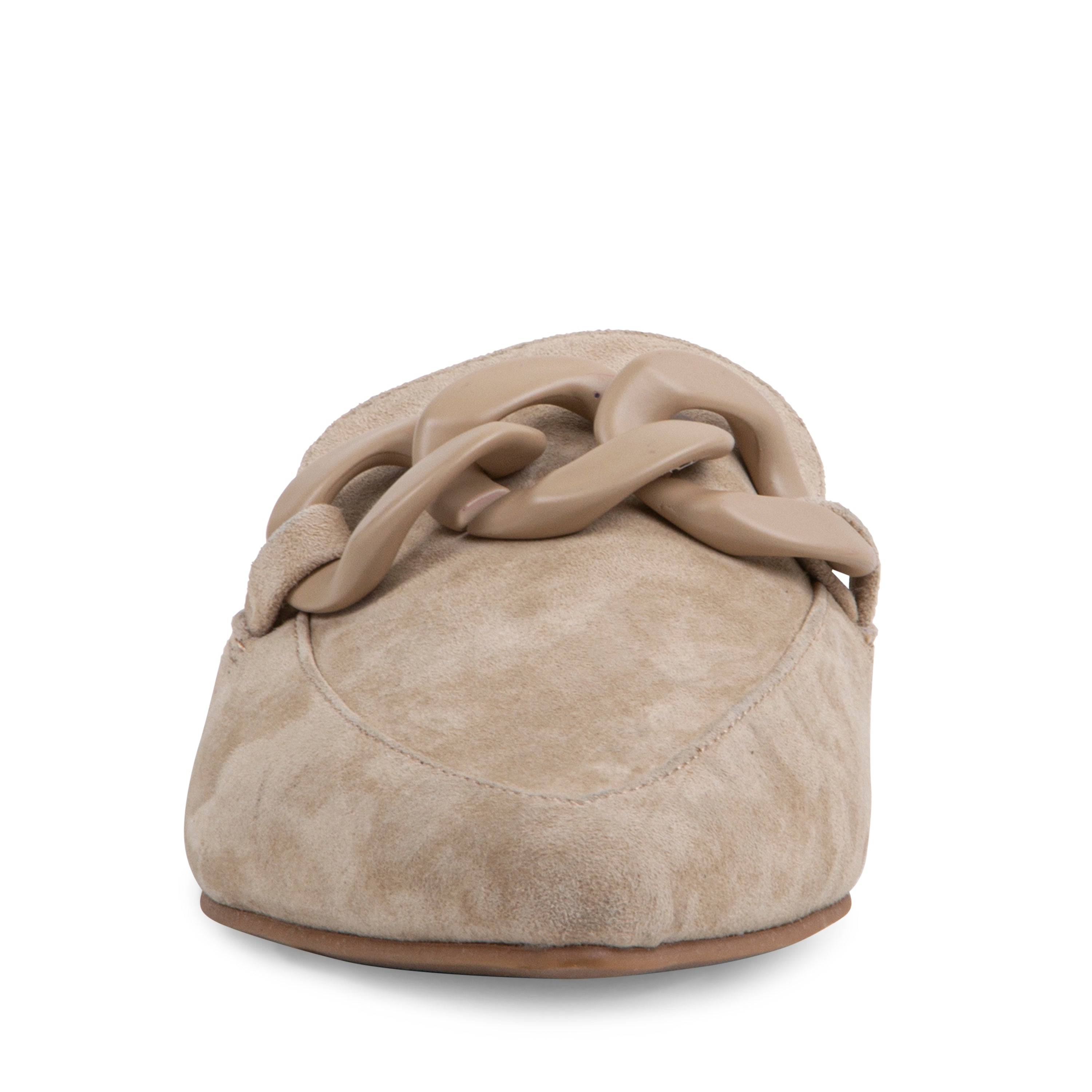 FLEUR チェーンフラットミュール SAND SUEDE